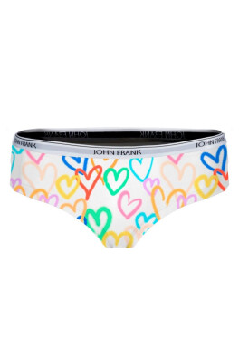 Dámske nohavičky John Frank WJFD-H57-HEARTS XL Dle obrázku