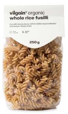 Vilgain Celozrnné cestoviny BIO – fusilli z celozrnnej ryže 250 g