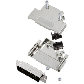 TRU COMPONENTS TCD45PKM25HDP44K 7709452 sada D-SUB kolíkové lišty 45 ° Pólov: 44 spájkovaný 1 ks; 7709452