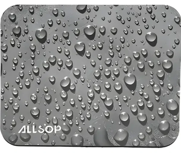 Allsop Kvapky čierna / Podložka pod myš / Antistatická / 277 × 267 mm (05493)