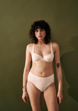 Dámska podprsenka Natural Spotlight W EX - TRIUMPH světle pudrová (00CS) 075F