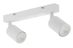 TK Lighting TOP biela / Stropné bodové svietidlo / 2x GU10 / max. 10W / bez zdroja (6198)
