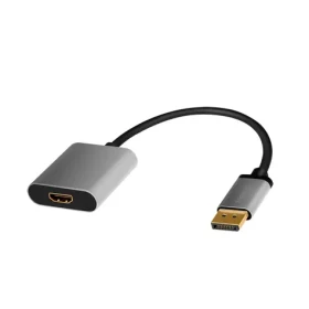 LogiLink CDA0108 čierna / Adaptér DisplayPort - HDMI / 4K 60 Hz / 0,15 m (CDA0108)