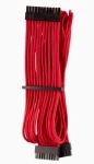 Corsair Premium Sleeved 24-Pin-ATX kábel (Gen 4) červená / textilné opletenie / dĺžka 610 mm (CP-8920230)