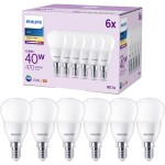 Philips LED 9290035465 LED En.trieda 2021 F (A - G) E14 klasická žiarovka 4.9 W = 40 W teplá biela (Ø x d) 35 mm x 106 mm 6 ks; 9290035465