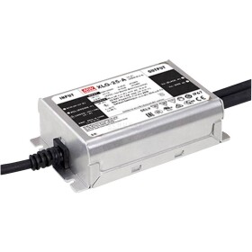 MEAN WELL XLG-25-AB LED driver konštantný výkon 25 W 250 mA - 1.05 A 22 - 54 V/DC PFC spínacie obvod, nastaviteľný, stmievateľný, stmievací funkcie 3v1, montáž; XLG-25-AB