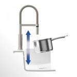 VILLEROY & BOCH VILLEROY & BOCH - Drezová batéria Steel Expert 2.0, odnímateľná sprcha, nerez 928000LC