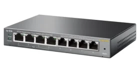 TP-LINK TL-SG108PE / Switch / 8x Gigabit RJ45 / 4X PoE+ / 64W / Easy SMART (TL-SG108PE(UN))