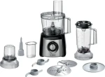 BOSCH Kuchynský robot MultiTalent Power MCM3PM386 čierna/nerez / 900 W / 2,3 l misa / 2 rýchlosti (MCM3PM386)