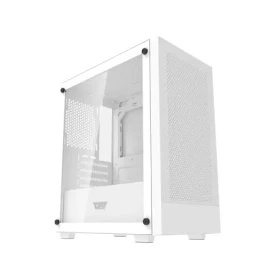 Darkflash M305 biela / Počítačová skriňa / Micro-ATX / tvrdené sklo / bez ventilátorov / USB 3.0 (M305_White)