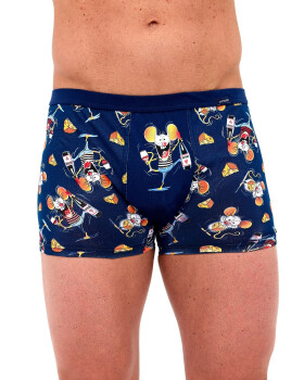 Cornette Tattoo 280/249 Mouse boxerky S-2XL tmavě modrá XL