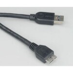 AKASA kábel USB 3.0 Type A na microUSB 1m (AK-CBUB04-10BK)