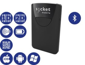 Socket Mobile CHS 8QI / snímač 2D čiarových kódov / Bluetooth / čierna / dopredaj (CX3343-1577)