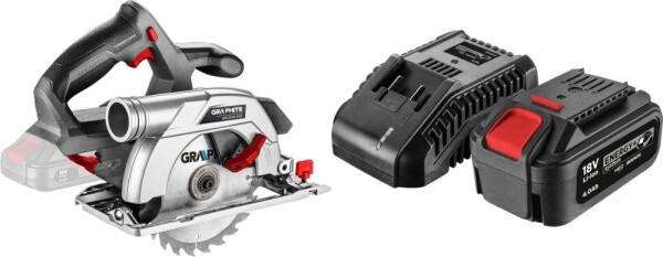 Graphite Pilarka tarczowa Graphite 58G023 18 V 165 mm + akumulator 4 Ah z ładowarką 58GE132