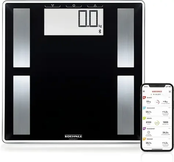 Soehnle Shape Connect 50 / Digitálna osobná váha / analýza BIA / iOS Android