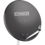 Schwaiger SPI996.1 satelit 80 cm Reflektívnej materiál: ocel antracitová; SPI996.1