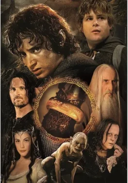 Clementoni 39907 Puzzle Pán prsteňov 1000 dielikov