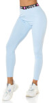 Trendy Highwaist Leggings "LOVE" pink L/XL