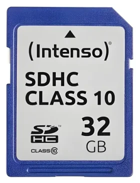 INTENSO SDHC 32GB / Pamäťová karta / Class 10 / čítanie 20 MB/s / zápis 12 MB/s (3411480)