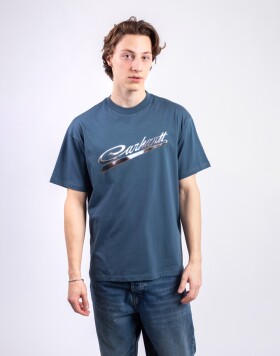 Carhartt WIP S/S Vrooom T-Shirt Office Blue L
