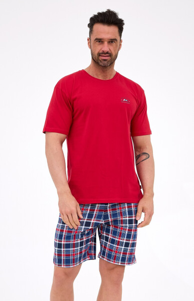 Cornette 326/313 Ready 4 pánske pyžamo 3XL-4XL kaštanové 3xl