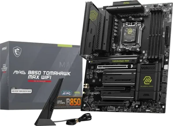 MSI MAG B850 TOMAHAWK MAX WIFI / B850 / 4X DDR5 / 1x 5GLAN / Wi-Fi7 / ATX (MAG B850 TOMAHAWK MAX WIFI)