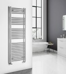 AQUALINE - ALYA vykurovacie teleso oblé 500x1420, chróm LLC203