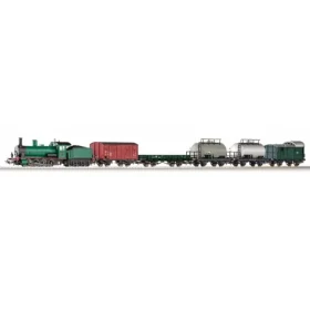 Piko 97942 Štartovacia sada Nákladný vlak s parnou lokomotívou Rh 71 (G 7.1) SNCB III