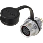 Weipu SF1212/S9 guľatý faston, 1 ks; SF1212/S9