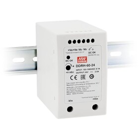 MEAN WELL DDRH-60-5 DC / DC menič napätia 5 V 10 A 50 W Počet výstupov: 1 x; DDRH-60-5