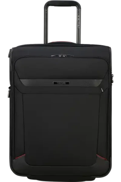Samsonite PRO-DLX 6 Kufor 55 EXP čierna / Cestovný kufor s kolieskami / 55 x 40 x 23-28 cm / 41/46 l (148137-1041)