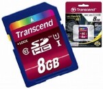 Transcend SDHC karta 8GB Class 10 UHS-I (TS8GSDHC10U1)