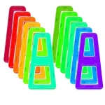 MAGFORMERS Super lichobežníky 12 ks vo fólii