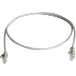 Telegärtner 100009031 RJ45 sieťové káble, prepojovacie káble CAT 6 U/UTP 10.00 m sivá samozhášavý, bez halogénov 1 ks; 100009031