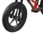 Mamido Detské odrážadlo Tiny Bike nafukovacie kolesá 12" červené