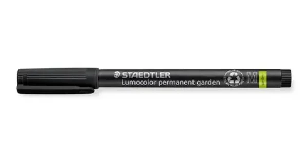 Staedtler Lumocolor Gartenmarker čierna / Popisovač / Permanentný / 1 mm / vodeodolný (319 GM M-9)