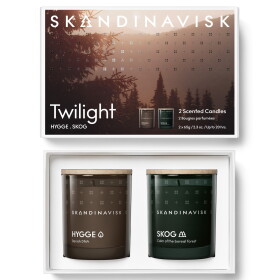 SKANDINAVISK Dárková sada vonných svíček Twilight 2 x 65 g