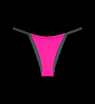 Dámske plavky Free Smart Brazil sd 1568 green/pink - Triumph XL
