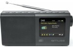 Muse M-117 DB čierna / Prenosné rádio / FM / PLL / DAB+ / LCD / budík / 3.5mm (M-117DB)