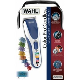 Wahl 9649-016 Color Pro Cordless / zastrihávač / Šírka čepele: 45 mm / min. 1mm / 10 nástavcov (WHL-9649-016)