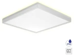 Cordia SQUARE I. biela / Stropné svietidlo / LED / 42x42 cm / IP54 / 24W / 2160lm / 3000-6000K (SKL000492955)