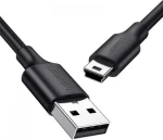 Ugreen US132 USB kábel - mini USB čierna / 480 Mbps / 2m (30472)