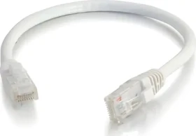 C2G Patch kábel CAT6 RJ45-RJ45 5 m biela / Patch kábel / UTP / Snagless / PVC (83490)