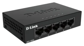 D-Link DGS-105GL/E / Switch / 5x 10/100/1000 Mbps / Fanless / Kovové telo (DGS-105GL/E)