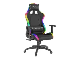 Genesis Trit 500 RGB čierna / Herné kreslo / Tkanina, PU koža / 120kg (NFG-1576)