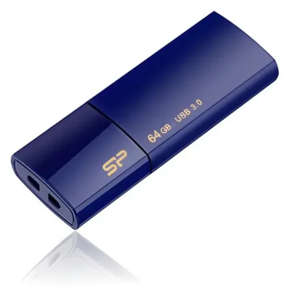 Silicon Power Blaze B05 16GB tmavo modrá / Flash disk / USB 3.0 (SP016GBUF3B05V1D)