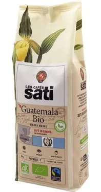 Les Cafés Sati Guatemala Bio Fairtrade 500 g / Zrnková káva / 100% Arabica (100002128223)
