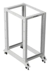 Lanberg Open Rack 22U šedá / Otvorený rack / 19" / 600×1000 mm / nosnosť 600 kg (OR01-6022-S)