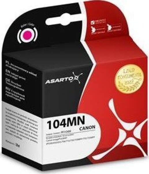 Asarto Toner Asarto do Canon 104MN | 3631B001 | 130 ml | magenta