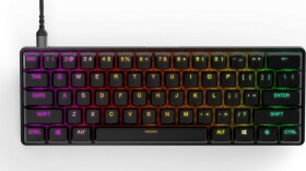 SteelSeries Apex Pro Mini (DE) čierna / Herná klávesnica / mechanická / OmniPoint 2.0 / RGB / USB / DE layout (64822)